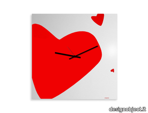 AMORE - Wall-mounted plate clock _ designobject.it