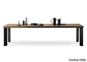 MASTER - Rectangular oak table top _ Devina Nais