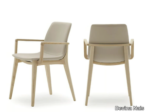 BREMA - Upholstered chair with armrests _ Devina Nais