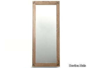 ELEPHANT - Table-top rectangular solid wood mirror _ Devina Nais