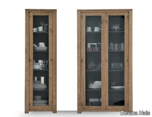 HOLAND - Solid wood display cabinet _ Devina Nais