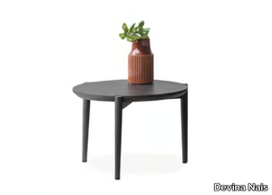 SCOTT - Round solid wood coffee table _ Devina Nais