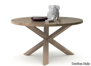 SMART RING - Rectangular oak table top _ Devina Nais