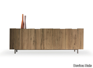 URBAN RANCH - Solid wood sideboard with doors _ Devina Nais