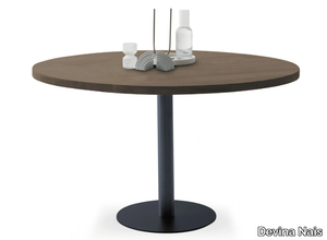 #33 - Round oak table top _ Devina Nais