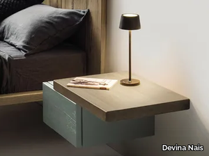 FLY - Wall-mounted wooden bedside table _ Devina Nais