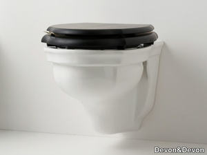WESTMINSTER - Wall-hung back to wall porcelain toilet _ Devon&Devon