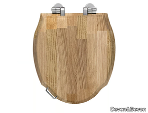 WESTMINSTER - English oak toilet seat _ Devon&Devon