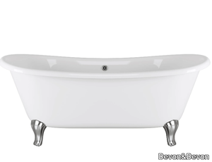 ADMIRAL 172 - Cast iron bathtub on legs _ Devon&Devon