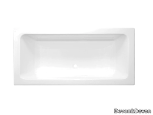 BATTERSEA - Rectangular built-in bathtub _ Devon&Devon