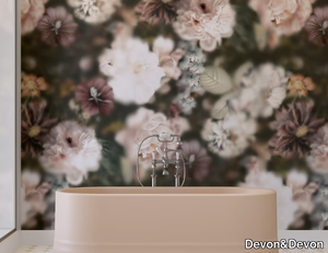 BLOSSOM - Wallpaper with floral pattern _ Devon&Devon