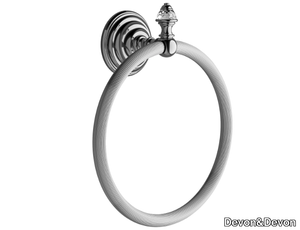 DIAMOND - Brass towel ring _ Devon&Devon