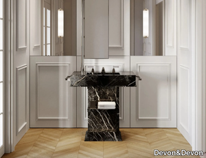 MY LOVE WATER VANITY SMALL - Single vanity unit with integrated washbasin _ Devon&Devon