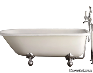 KENSINGTON 154 - Cast iron bathtub on legs _ Devon&Devon