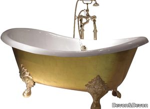 MIDA - Gold leaf bathtub _ Devon&Devon