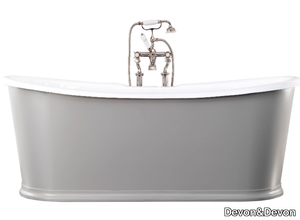 REGAL COLORS - Freestanding cast iron bathtub _ Devon&Devon