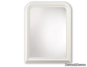 WHITE MADAME - Pine framed bathroom mirror _ Devon&Devon