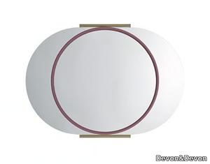 SCOTTIE - Oval wall-mounted bathroom mirror _ Devon&Devon