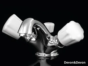 MORRIS - 1 hole brass washbasin mixer _ Devon&Devon