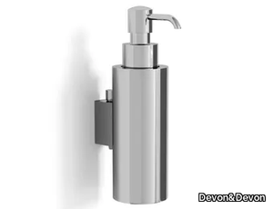 WALTZ - Wall-mounted brass Bathroom soap dispenser _ Devon&Devon