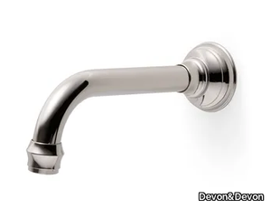 WHITE ROSE - Wall-mounted sink spout _ Devon&Devon