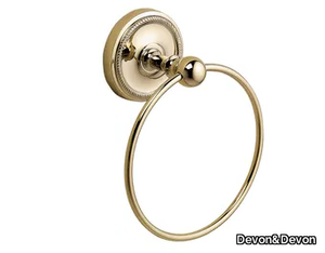 ANTIQUE GEORGIAN - Brass towel ring _ Devon&Devon