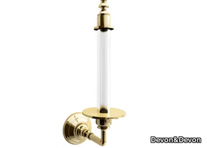 CHELSEA - Spare brass and crystal toilet roll holder _ Devon&Devon