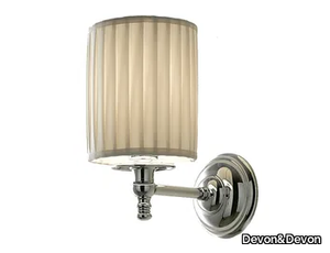 DAISY 2 - Fabric and brass wall lamp _ Devon&Devon