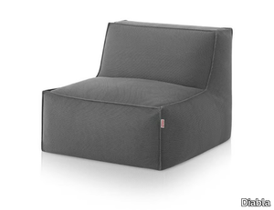 MARETA - Fabric garden bean bag with removable cover _ Diabla
