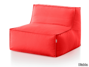 MARETA XL - Fabric garden bean bag with removable cover _ Diabla