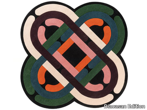 MINOTOR NEF – TOURMALINE - Handmade wool rug _ Diacasan Edition