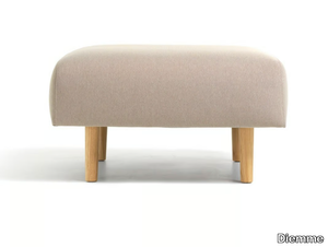 BREAD - Upholstered fabric footstool _ Diemme