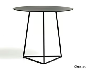 CIRCUIT - Round HPL coffee table _ Diemme