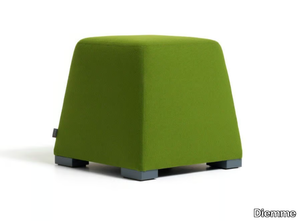 CIRCUIT - Upholstered fabric pouf _ Diemme