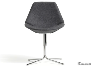 EON - Swivel with 4-spoke base fabric chair _ Diemme