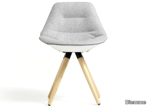 EON - Trestle-based fabric reception chair _ Diemme