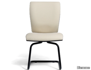 FIVE - Cantilever fabric office chair with armrests _ Diemme