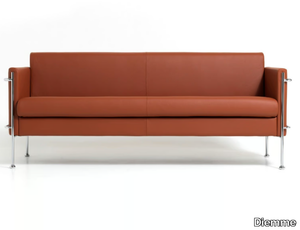 JAZZ - 3 seater leather sofa _ Diemme