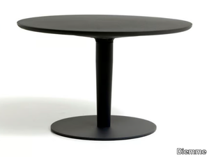 MARGARITA - Round polyethylene garden side table _ Diemme