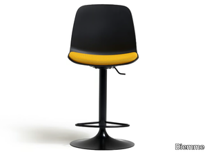 KIRE - Height-adjustable polypropylene office stool _ Diemme