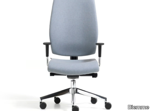 LEAD - Height-adjustable fabric executive chair with 5-spoke base _ Diemme