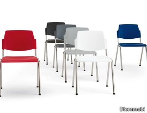 VOLÉE - Stackable chair _ Diemmebi