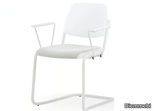 VOLÉE EASY SOFT - Upholstered chair with armrests _ Diemmebi