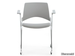 LAKENDÒ SOFT - Folding chair with armrests _ Diemmebi