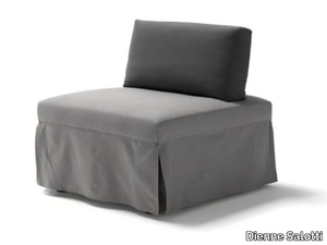 OPLÀ - Fabric armchair bed with removable cover _ Dienne Salotti