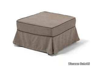 CHIP - Upholstered fabric pouf bed with removable lining _ Dienne Salotti