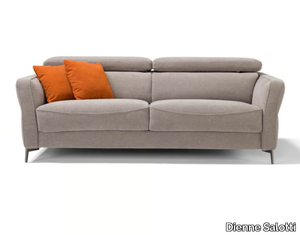 PRAGA 13 - Fabric sofa bed with removable cover _ Dienne Salotti