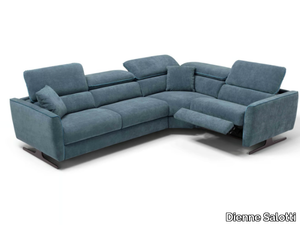 BELLINI - Sectional fabric sofa bed with electric motion _ Dienne Salotti