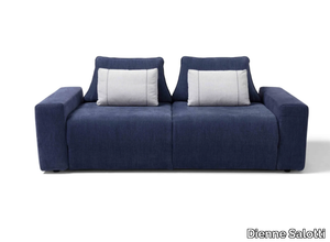 KEY - 2 seater fabric sofa bed with removable cover _ Dienne Salotti