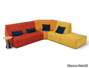 YELLO - Corner sectional fabric sofa bed _ Dienne Salotti